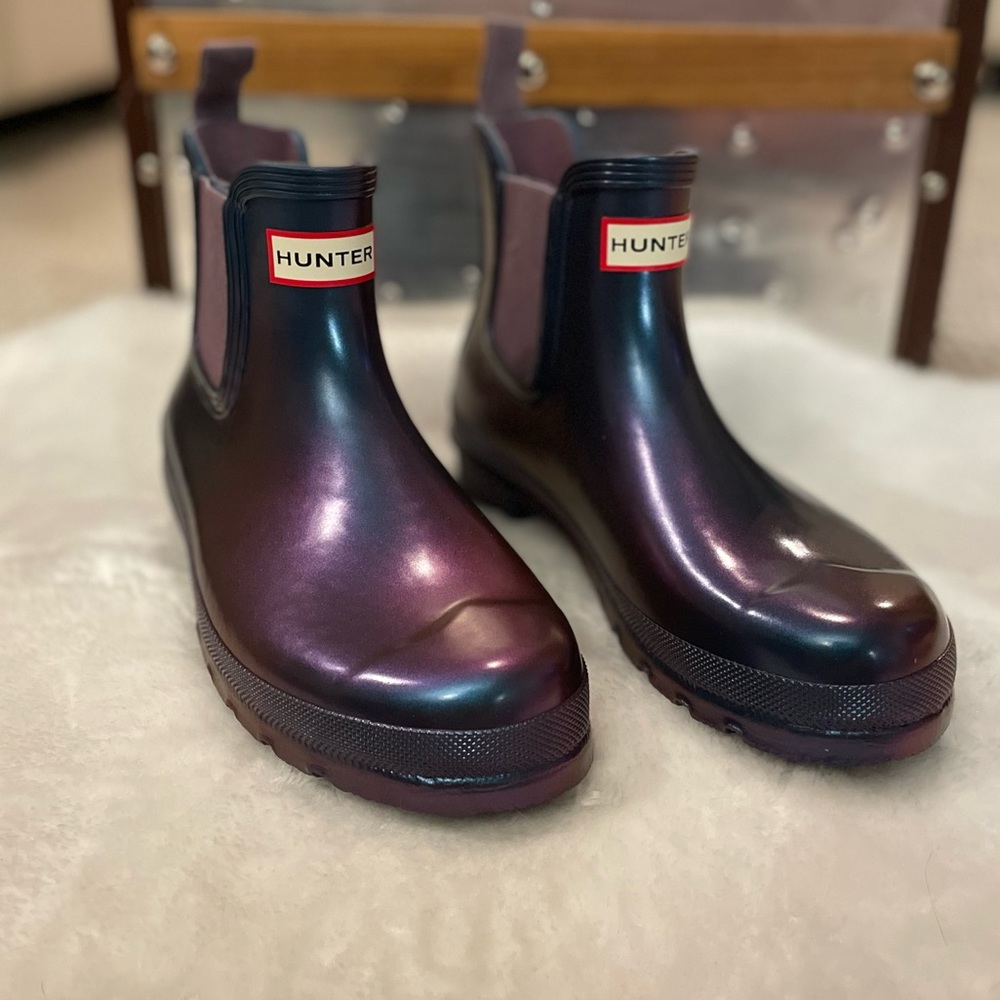 NEW Hunter Chelsea Nebula Boots